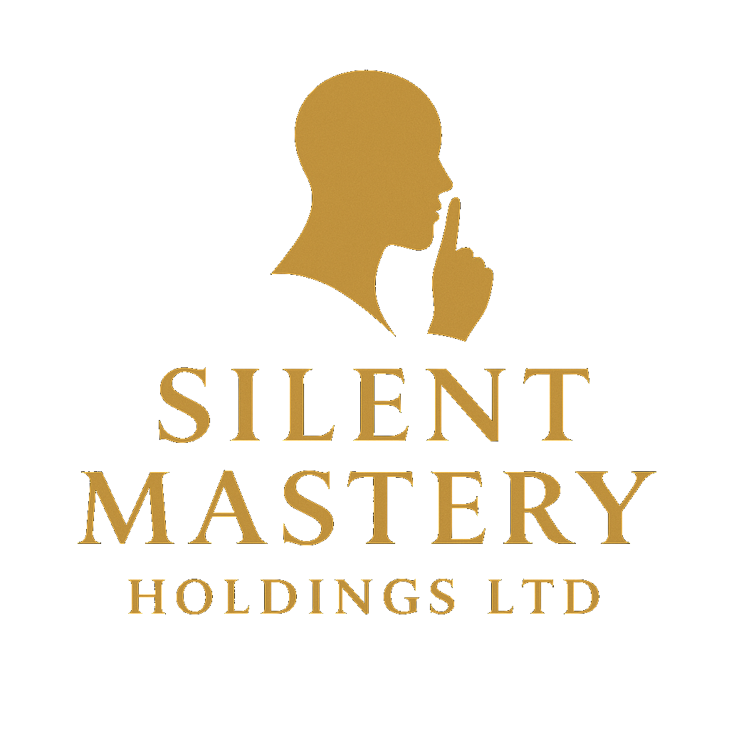 © 2025 Silent Mastery Holdings. All Rights Reserved.<br>Building Silent Empires in Silence.